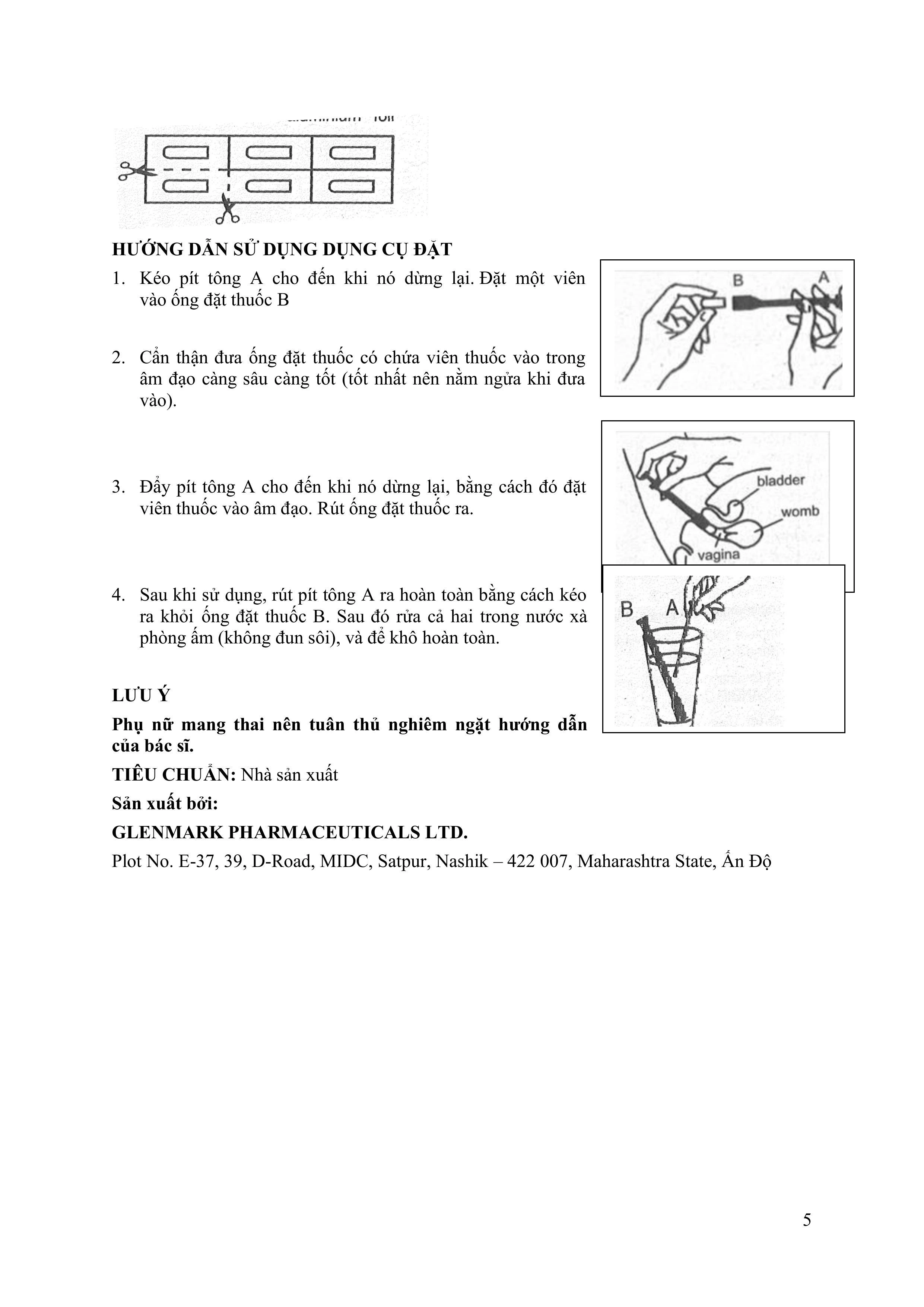 Viên đặt âm đạo Candid - V6 trị nhiễm Cadida âm đạo (1 vỉ x 6 viên) - 6